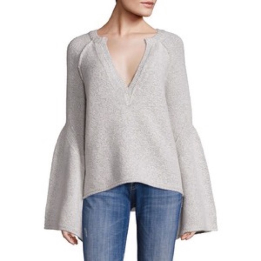 Free people lovely lines sweater
